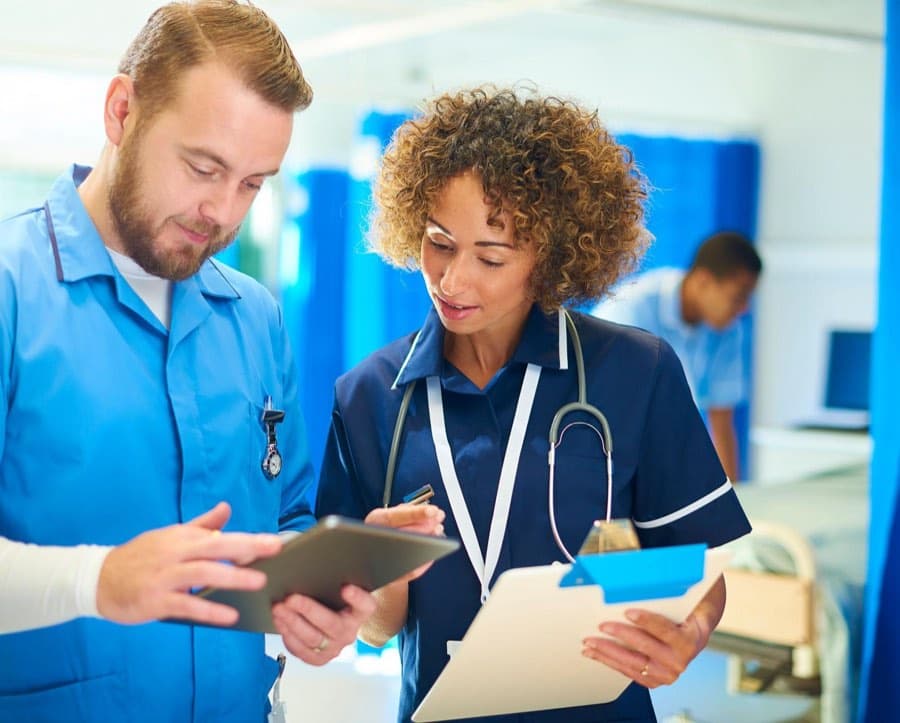 Care staff during a Medication Administration: Advanced (MPharm-Led) training session