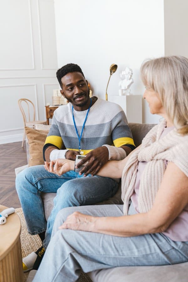 A Life Care Training session delivered in a care setting